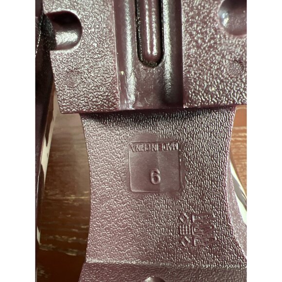 London Fog Collection Womens Size 9 Cow Print Rain Boots - Picture 6 of 6